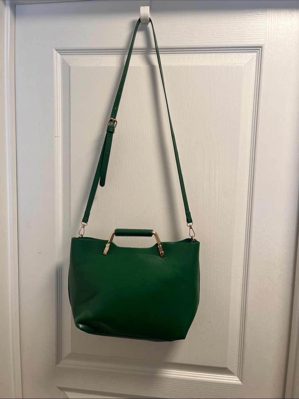 Richard Casa The Ashbury tote in emerald green leather
